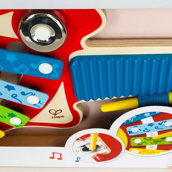 Hape 6-in-1 Guitar Band Musical Instrument Brand New For Age 18 Months - Picture 14 of 14